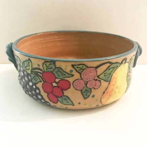 Ceramic Fruit or Salad Bowl - Picture 1 of 4
